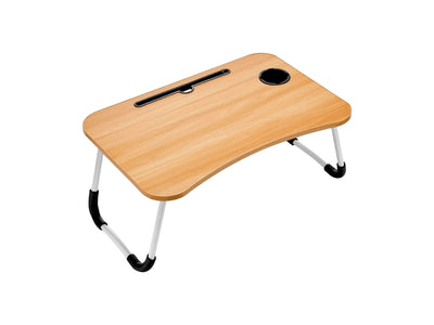 Mesa Plegable Para Laptop -color Madera