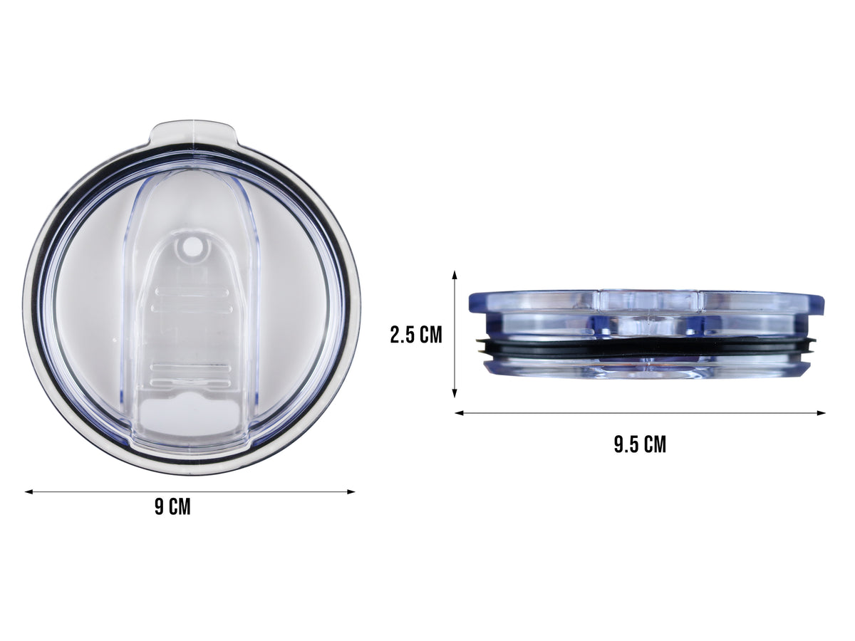Tapa Transparente de Acrílico Antiderrames 20 oz