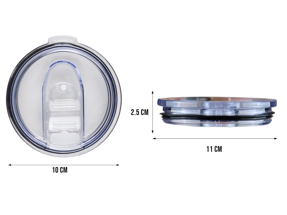 Tapa Transparente de Acrílico Antiderrames 30 oz