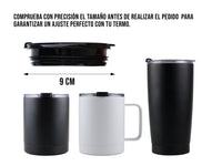 Tapa Termo Acrílico Negra 20 oz