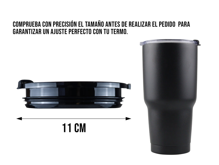 Tapa Termo Acrílico Negra 30 oz