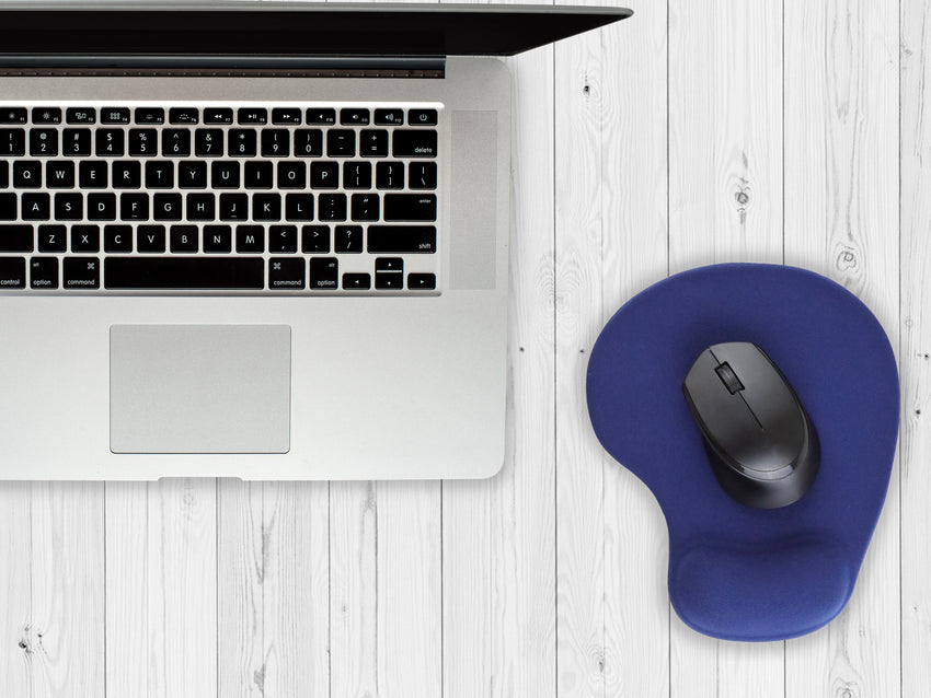 Mousepad Tapete Ergonómico Paraomputadora - Azul