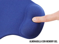 Mousepad Tapete Ergonómico Paraomputadora - Azul