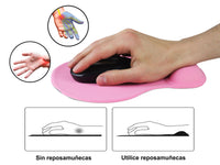 Mousepad Tapete Ergonómico Paraomputadora - Rosa