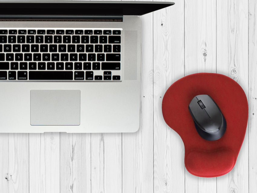 Mousepad Tapete Ergonómico Paraomputadora - Rojo