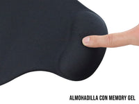 Mousepad Tapete Ergonómico Paraomputadora - Negro