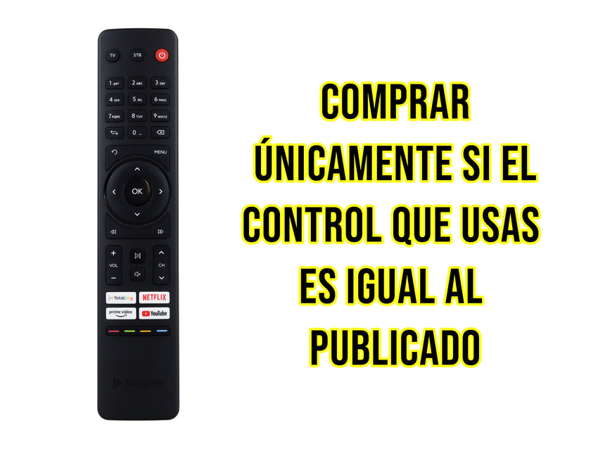 Control Remoto Totalplay Nueva Generacion original