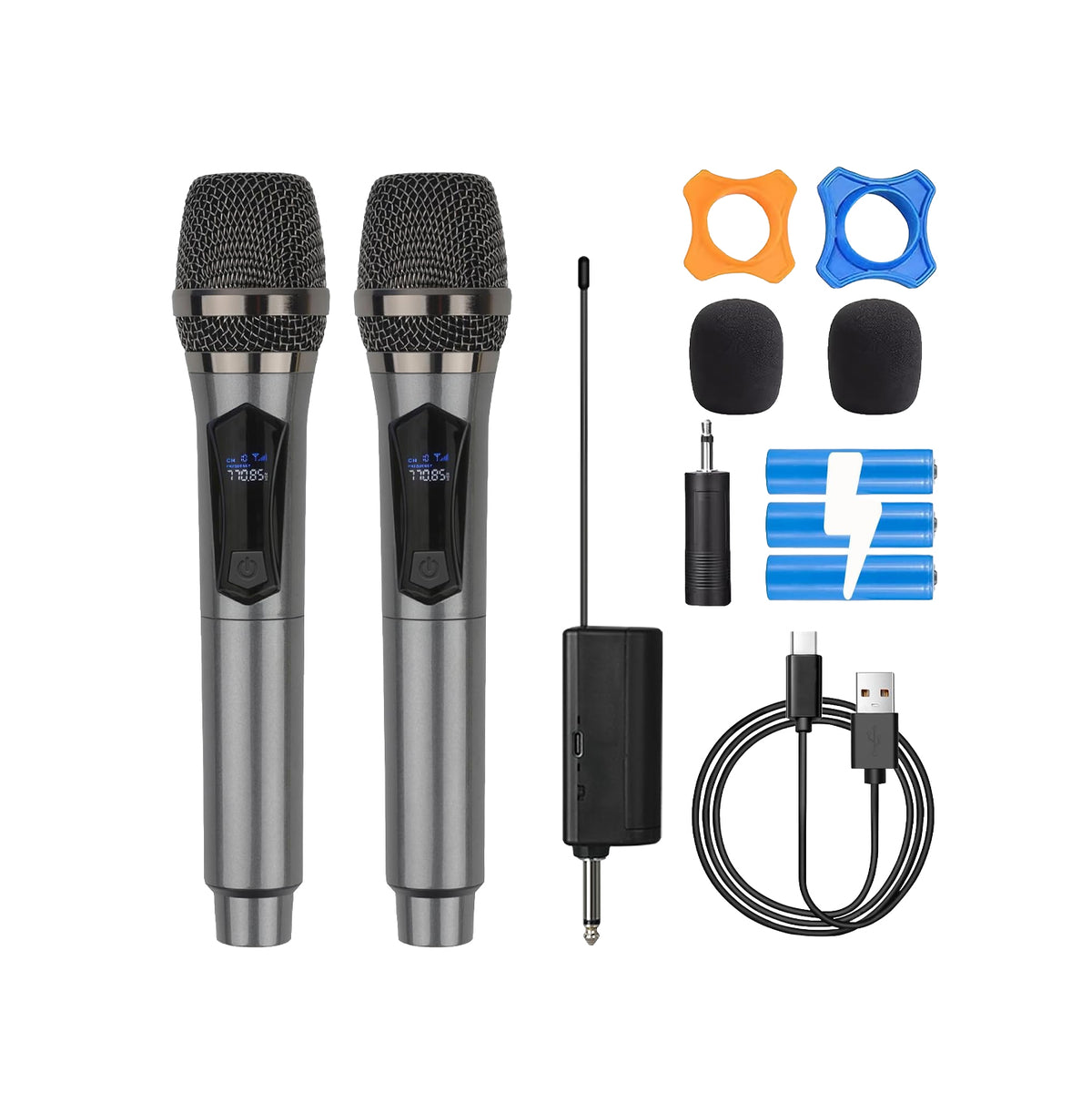 Micrófono inalámbricos Recargables