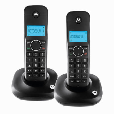 Teléfono Motorola 2 Piezas Inalámbrico Identificador de llamadas