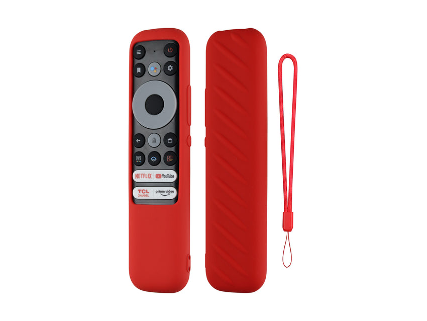 Funda de Silicón Para TCL RC902NF - Rojo