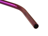 Popote curvo Acero Inoxidable - Morado