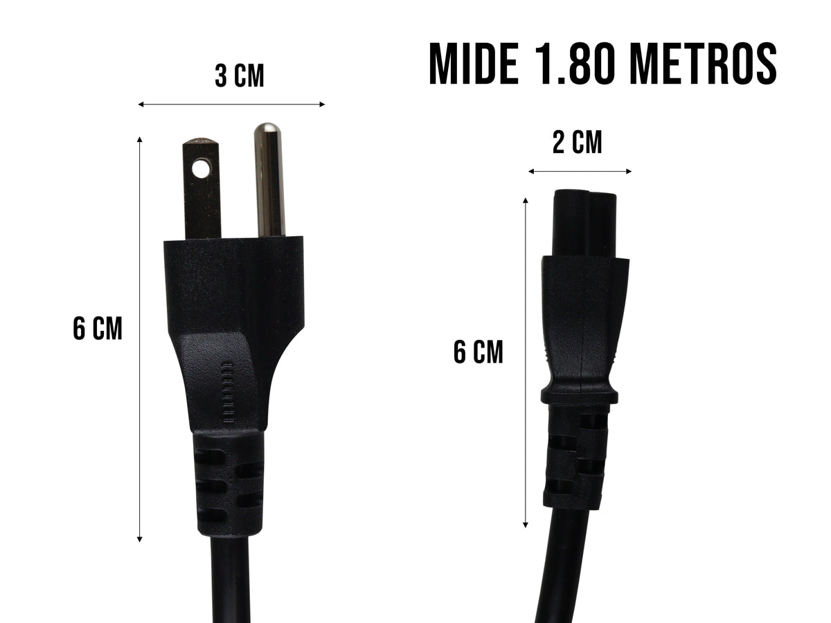 Cable de Alimentación Para Computadora Portátil Estándar