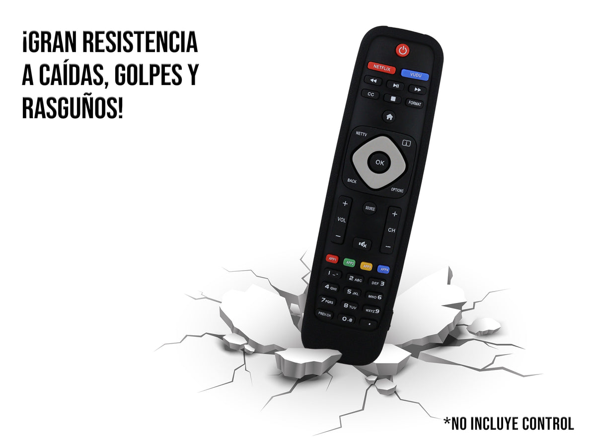 Funda de Silicon Modelos Philips - Negro