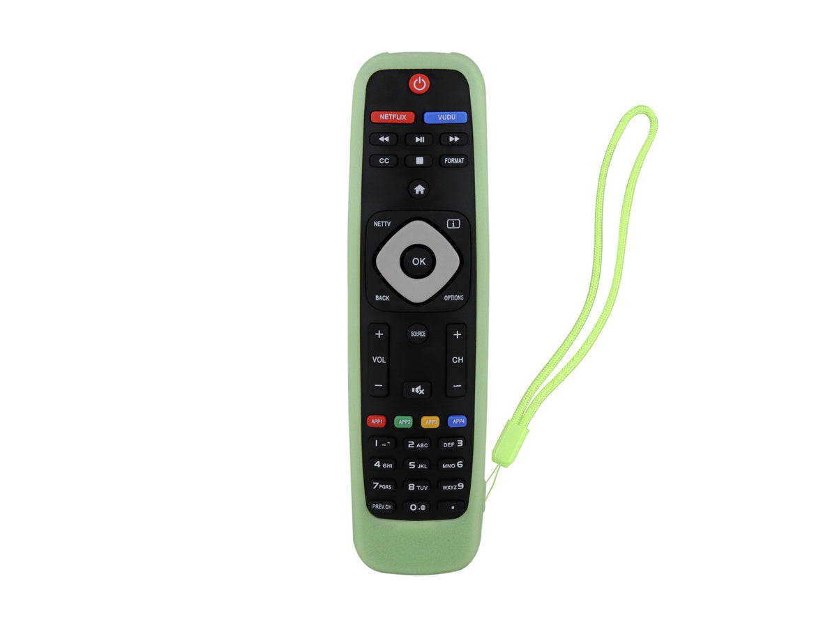 Funda de Silicon Modelos Philips - Verde Fosforescente