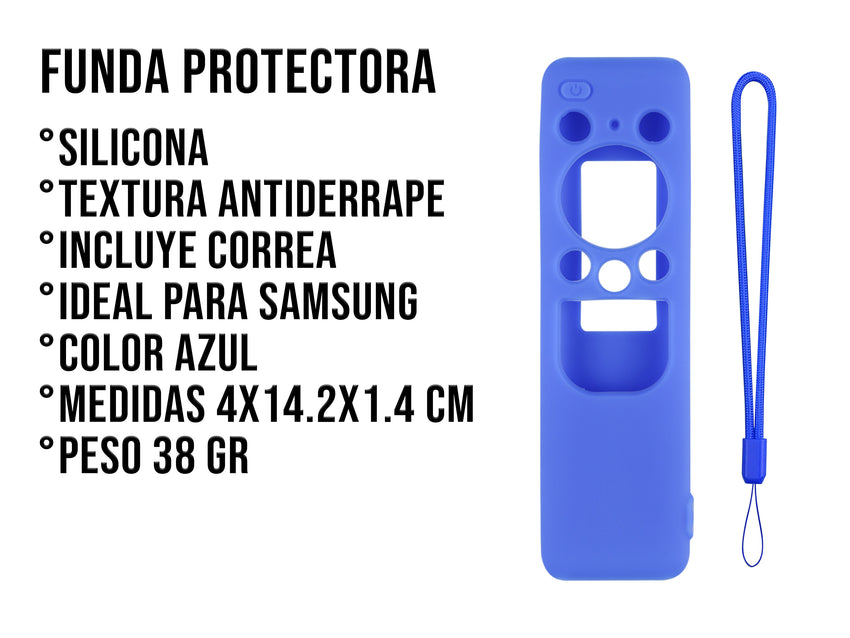 Funda de Silicon Para Samsung BN59-01432D - Azul