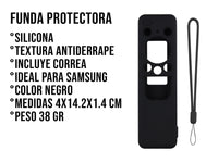 Funda de Silicon Para Samsung BN59-01432D - Negro