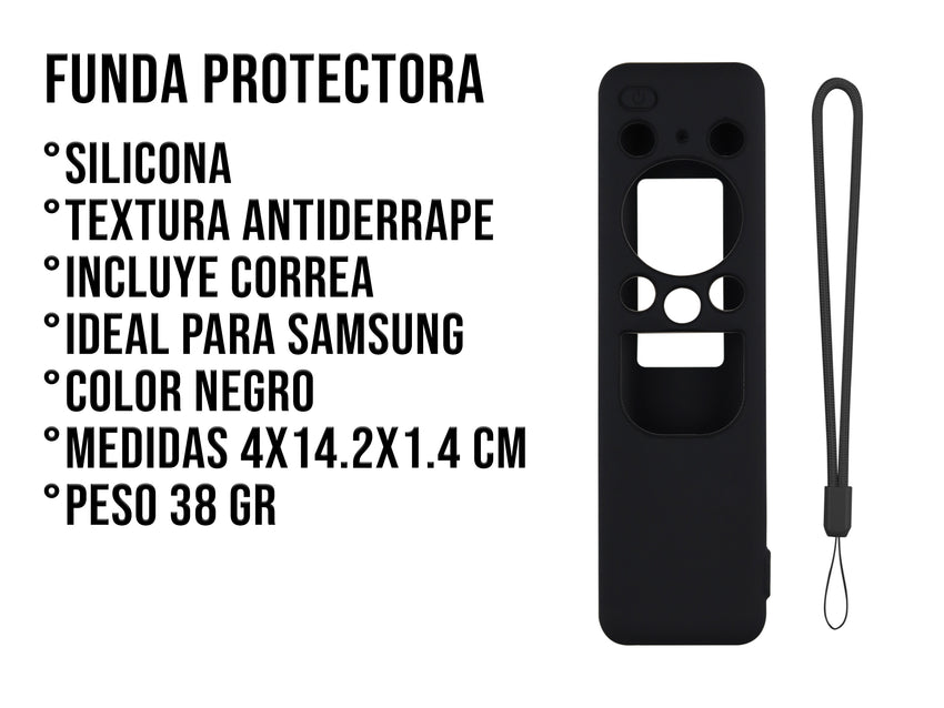 Funda de Silicon Para Samsung BN59-01432D - Negro