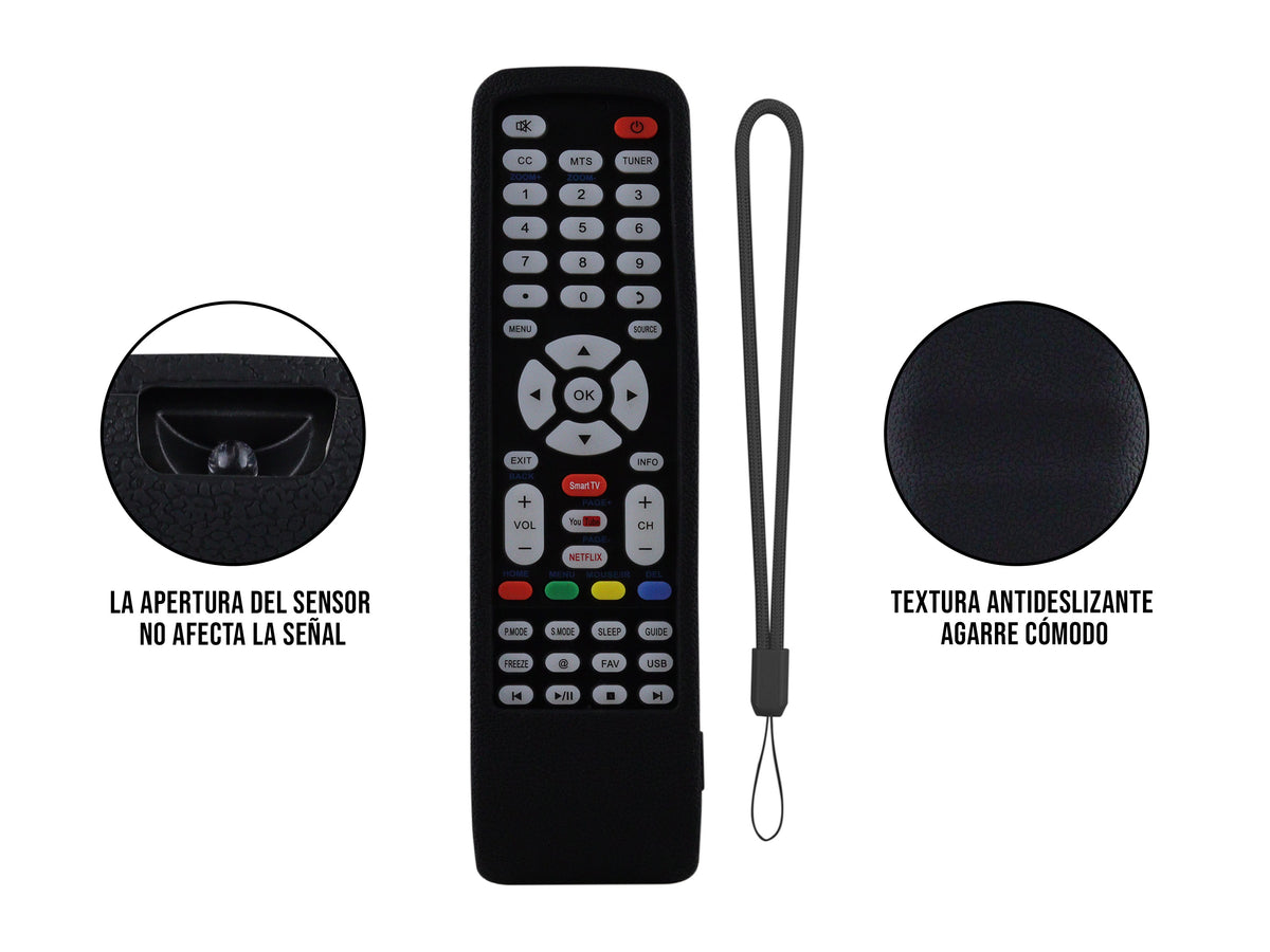 Funda Silicon Varios Modelos - Negro