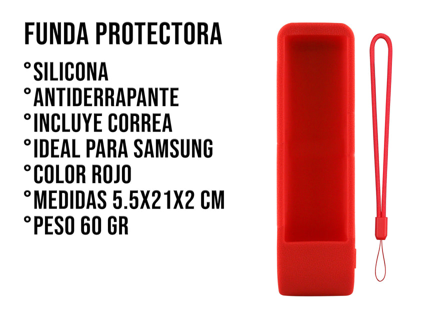 Funda Silicon Varios Modelos - Rojo