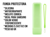 Funda Silicon Varios Modelos - Verde Fosforescente