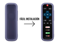 Funda Silicon Universal Roku - Gris