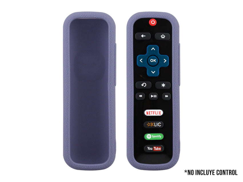 Funda Silicon Universal Roku - Gris