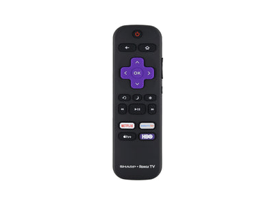 Control Remoto Compatible con Sharp Roku TV Smart TV