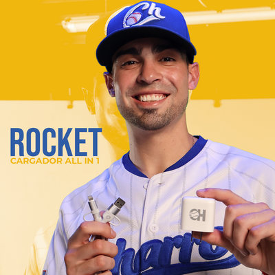 Cargador Rocket 48W Cable 4 en 1 Edición Especial Charros