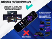 Control para Westing House Roku Smart Tv