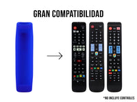 Funda Silicon Modelos Samsung Largos - Azul