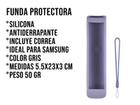 Funda Silicon Modelos Samsung Largos - Gris