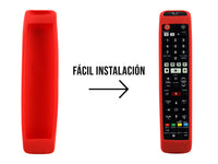 Funda Silicon Modelos Samsung Largos - Rojo