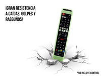 Funda Silicon Modelos Samsung Largos - Verde Fosforescente