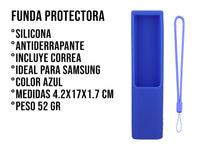 Funda Silicon Modelos Samsung - Azul