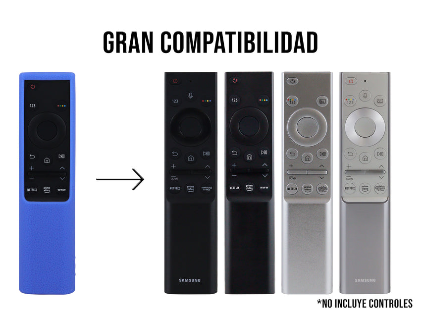 Funda Silicon Modelos Samsung - Azul