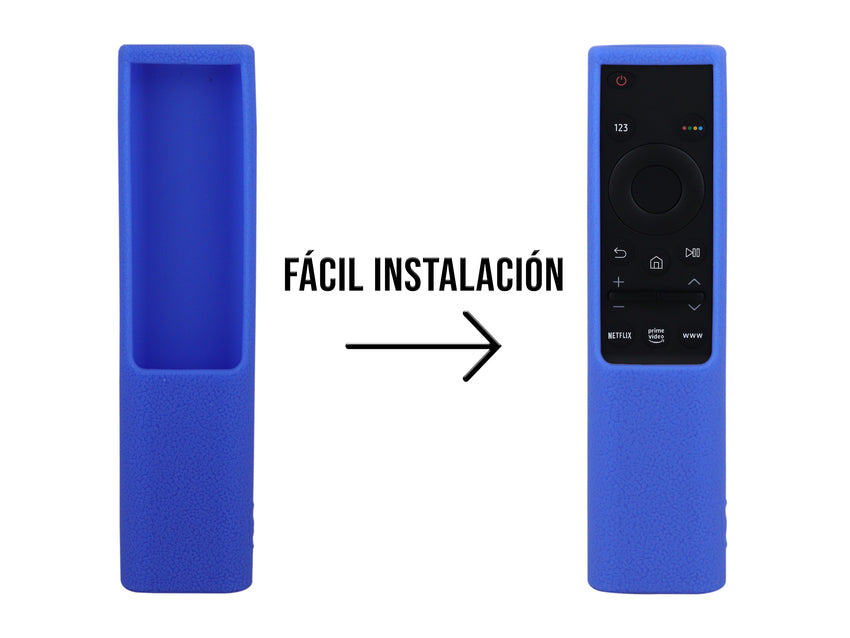 Funda Silicon Modelos Samsung - Azul
