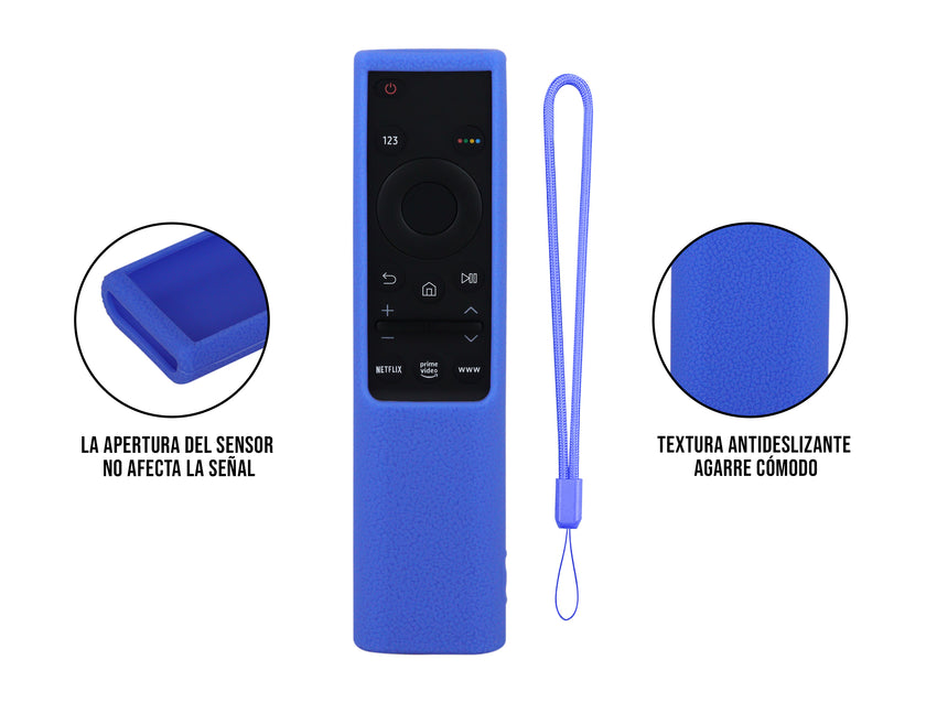 Funda Silicon Modelos Samsung - Azul