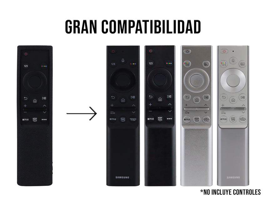 Funda Silicon Modelos Samsung - Negro