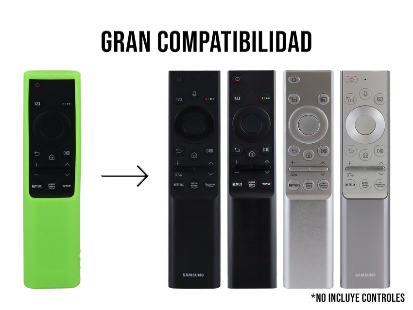Funda Silicon Modelos Samsung - Verde