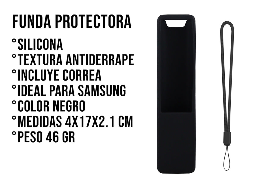 Funda Silicon Modelos Samsung - Negro