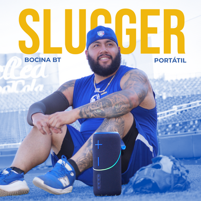 Bocina Bluetooth Slugger TWS RGB Edición Especial Charros