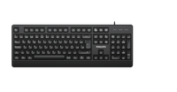 PHILIPS Teclado Alámbrico SPK6247B/85, USB Plug & Play, Teclas Multimedia, Tamaño Completo, Diseño Ergonómico, Teclas de Membrana, Compatible con Windows, Mac y Linux