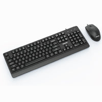 Combo Teclado y Mouse Philips Alámbricos Serie 2000, USB Plug & Play, Teclado de Tamaño Completo, Mouse Óptico 1200 dpi, Teclas Multimedia, Compatible con Windows, Mac y Linux, Negro