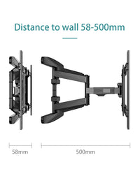 Soporte articulado  para Pantallas de 32” a 60” Pulgadas