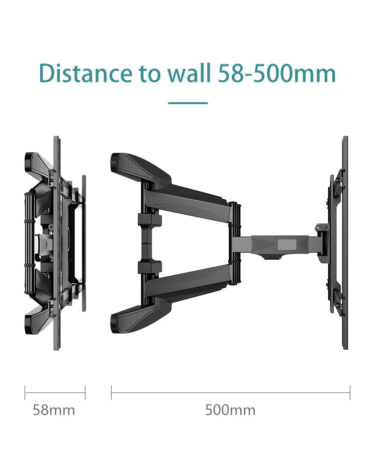 Soporte articulado  para Pantallas de 32” a 60” Pulgadas