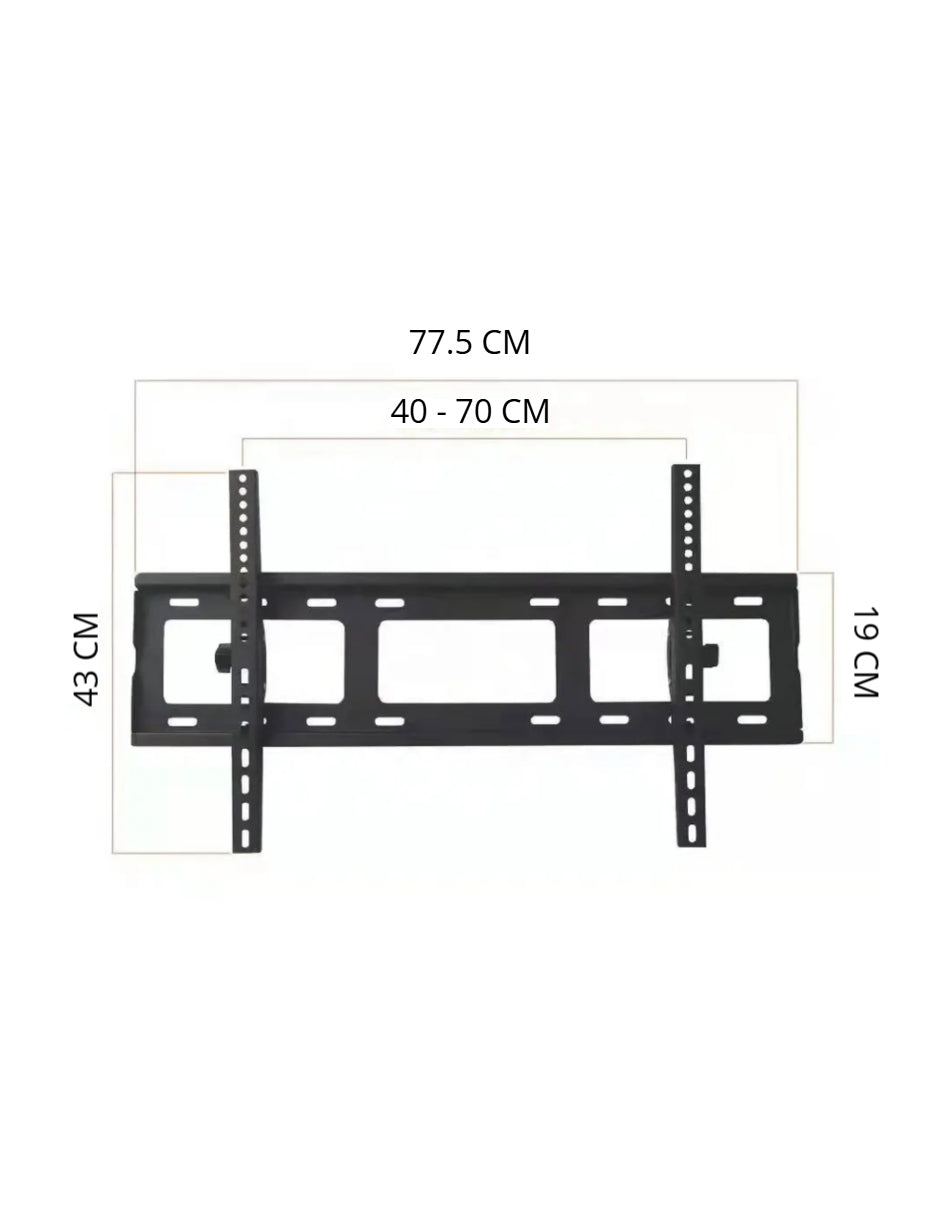Soporte de Pantalla Fijo para Televisores de 50
