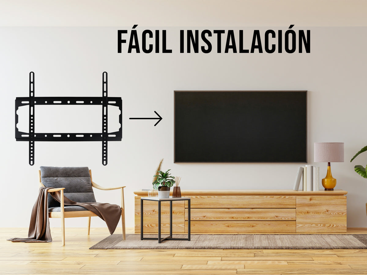 Soporte de Pared para Pantalla de 26” a 63” – Ajustable y Escalable