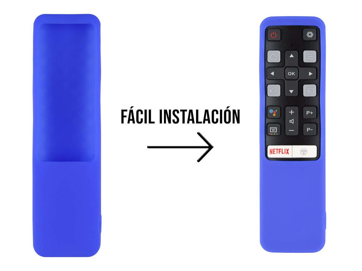 Funda Silicon TCL - Azul