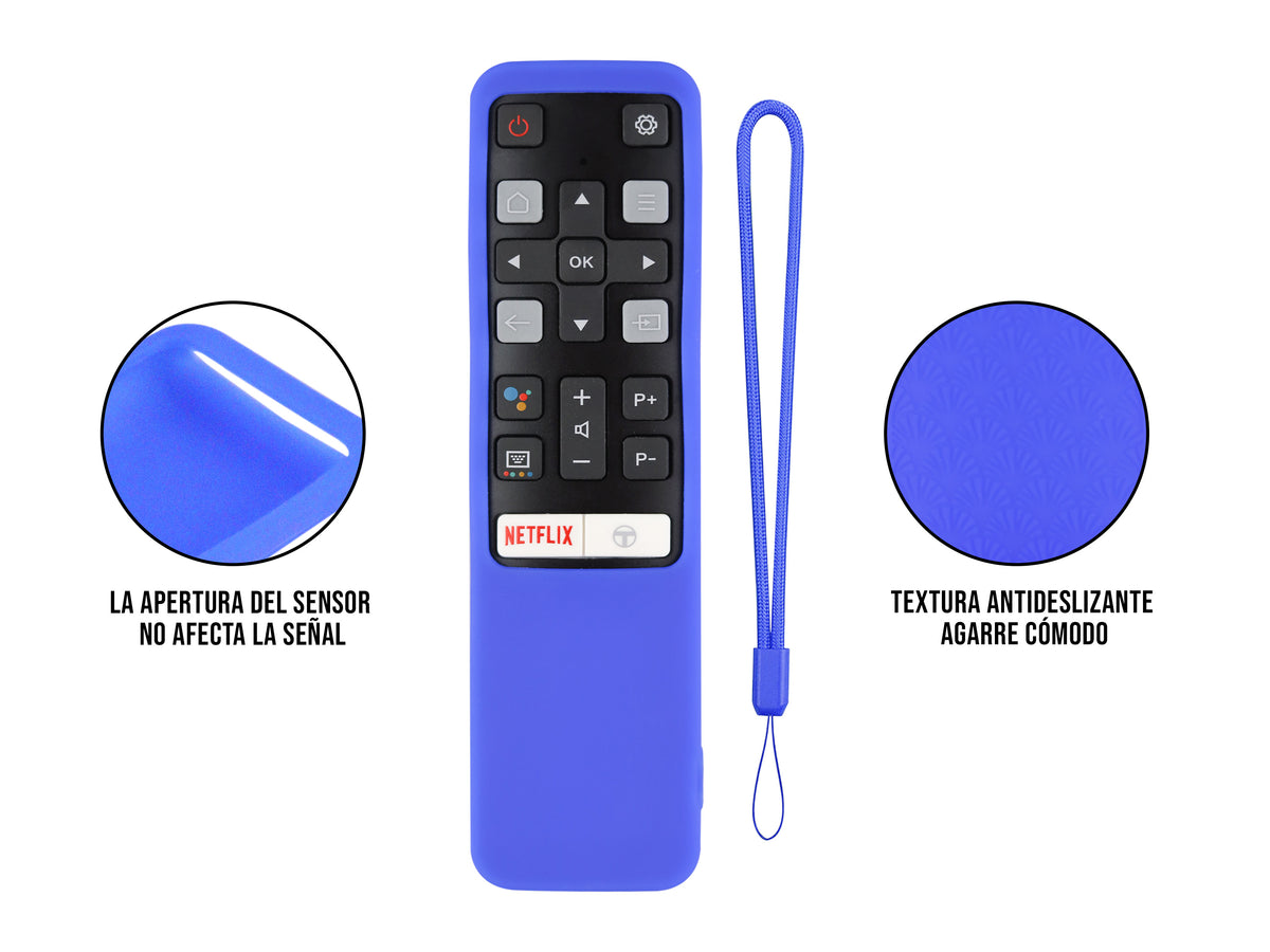 Funda Silicon TCL - Azul