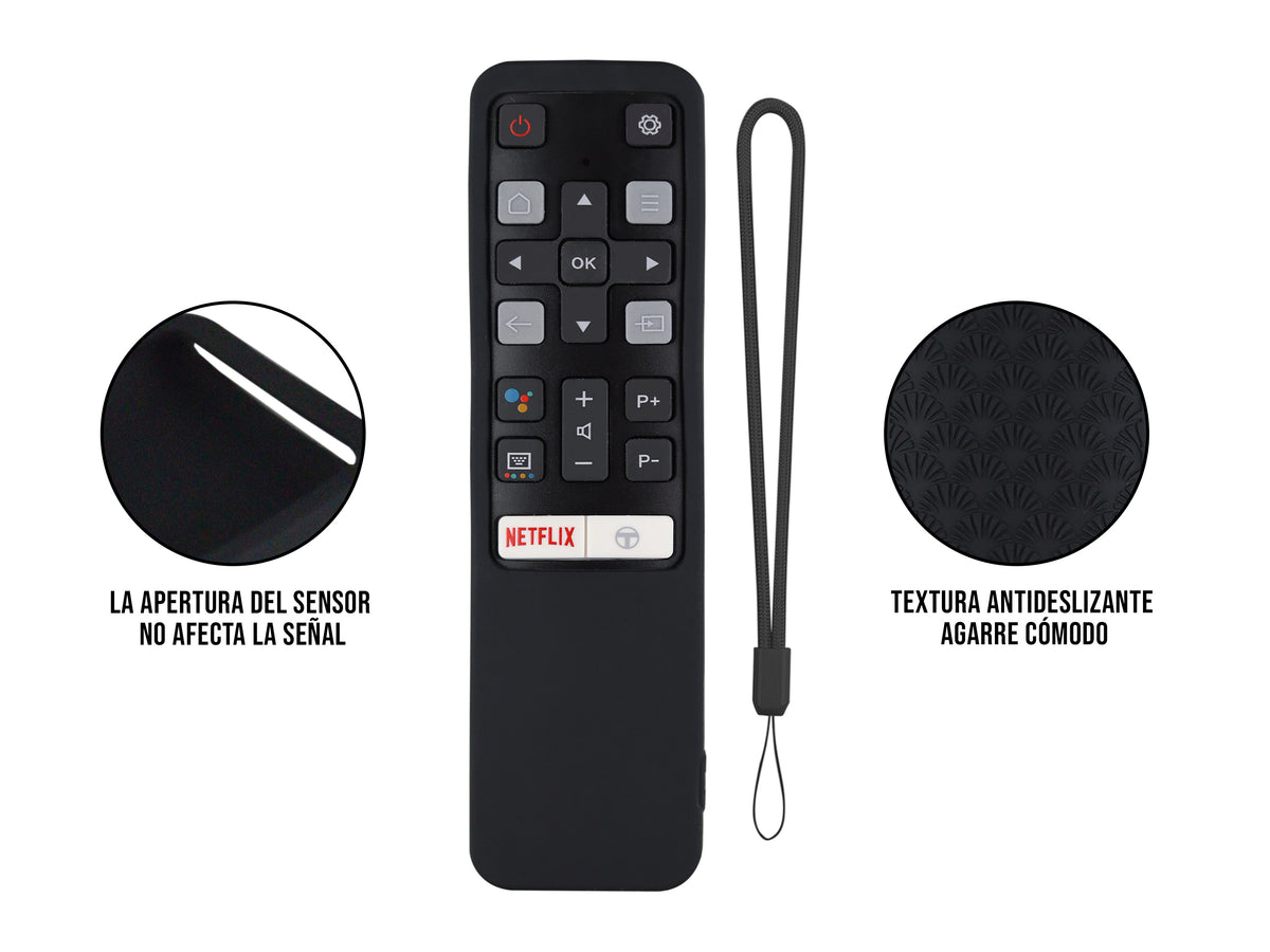 Funda Silicon TCL - Negro